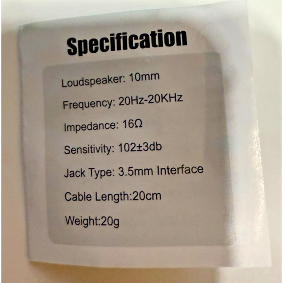 Stereo Earbuds for Oculus Quest 2 /‎ VR Headset – Dual 3.5mm– w/ Case & Adapters - Picture 5 of 9